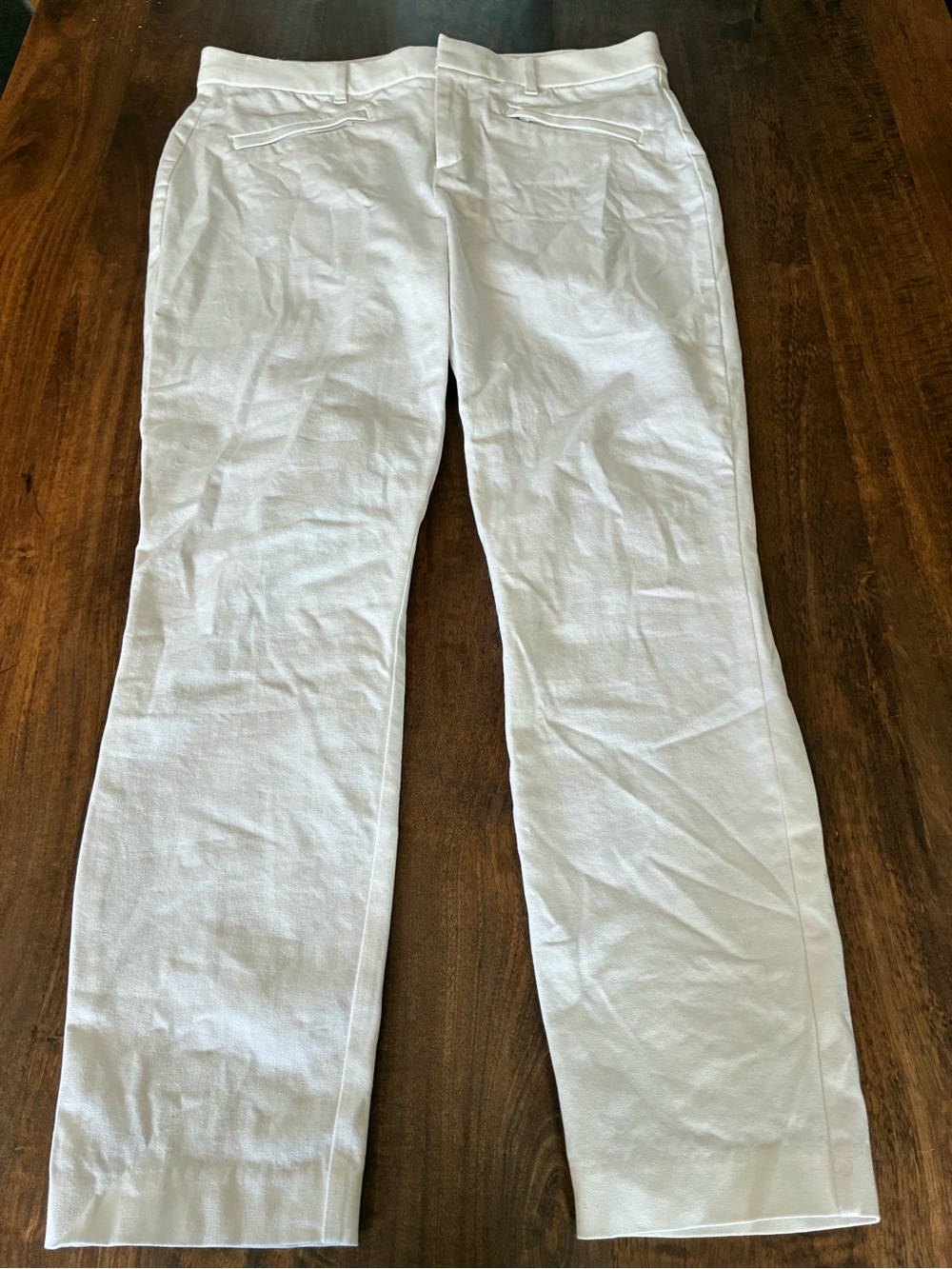 White Stretch Jean Pants